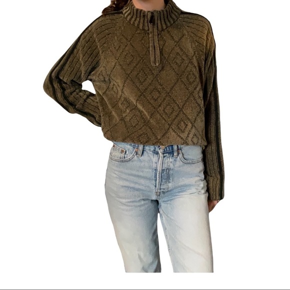 Point Zero Sweaters - Point Zero 1/4 zip up  sweater